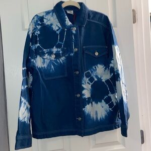 BDG Urban Outfitters Tie dye Shirt Jacket, size Small NWT oversized